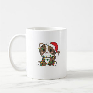 Weihnachts-Weihnachtskatzen Kaffeetasse