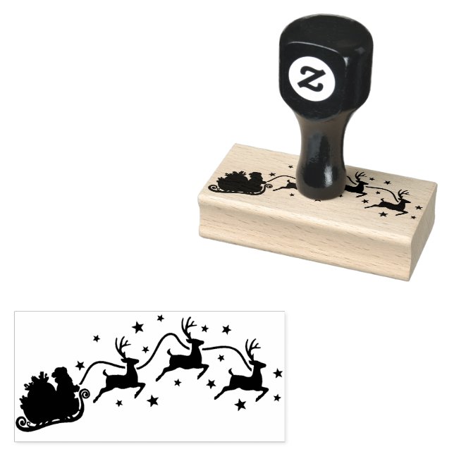 Weihnachts-Weihnachtskautschuk-Briefmarke Gummistempel (Stempel)