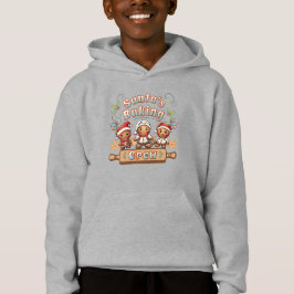 Weihnachts-Weihnachtskekse in der Crew Hoodie