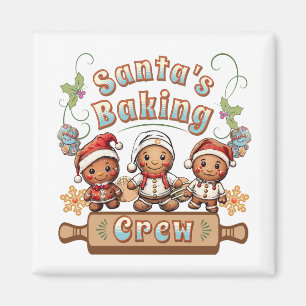 Weihnachts-Weihnachtskekse in der Crew Magnet