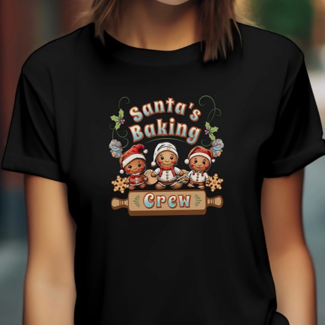 Weihnachts-Weihnachtskekse in der Crew T-Shirt (Von Creator hochgeladen)