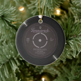 Weihnachts-Weihnachtslied Keramik Ornament