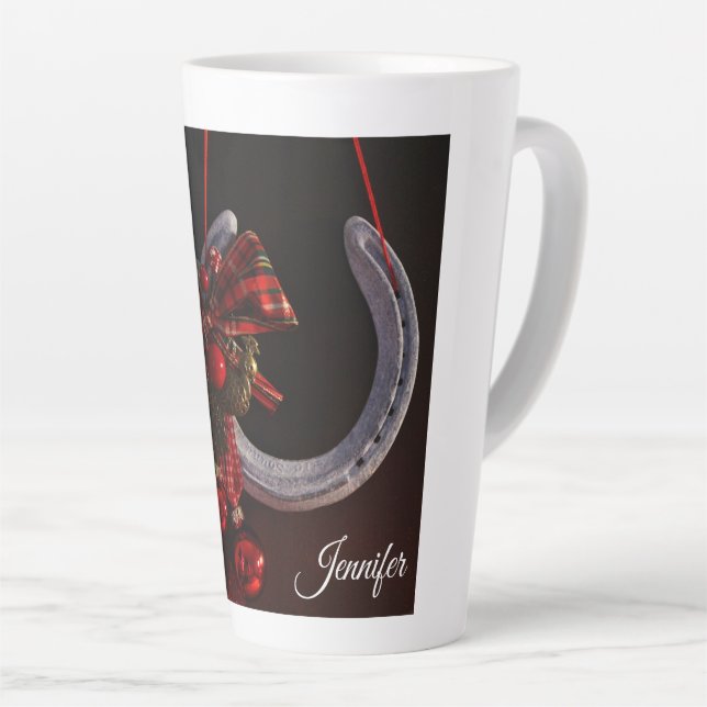 Weihnachts-Weihnachtslieder für Pferde - Foto Milchtasse (Rechte Ecke)