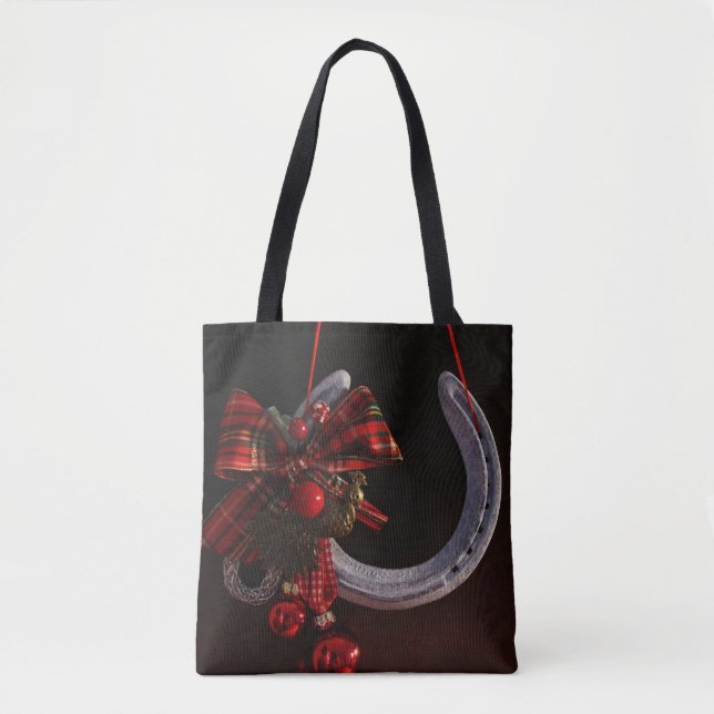 Weihnachts-Weihnachtslieder für Pferde - Foto Tasche (Vorderseite)