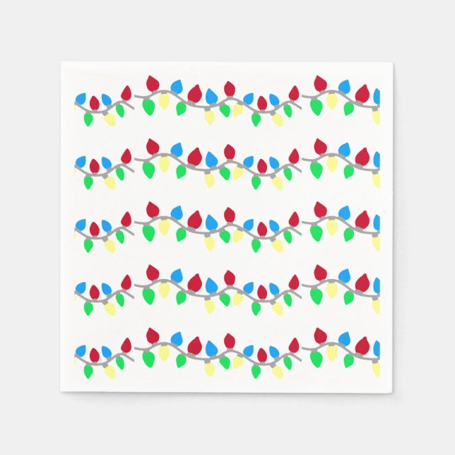 Weihnachts-Weihnachtslieder Serviette (Vorderseite)