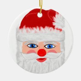 Weihnachts-Weihnachtsmann Candy Cane Keramik Ornament