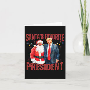 Weihnachts-Weihnachtsmann des Weihnachtsmanns Trum Karte