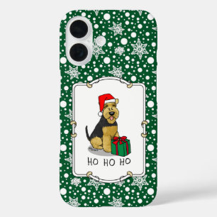 Weihnachts Weihnachtsmann Hat Welsh Terrier Dog Ni iPhone 16 Hülle