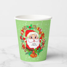 Weihnachts Weihnachtsmann Strumpf Cane Present Hol