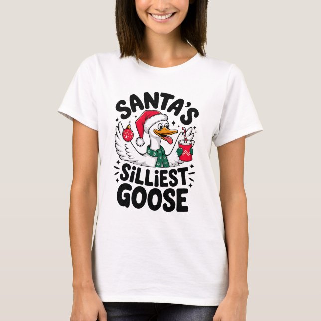 Weihnachts-Weihnachtsmann-T - Shirt (Vorderseite)