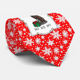 Weihnachts-Weihnachtsmannmütze Grauhund Hund (Blin Krawatte