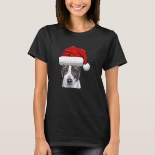 Weihnachts-Weihnachtsmannmütze Italienischer Windh T-Shirt