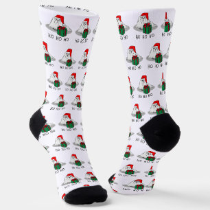 Weihnachts-Weihnachtsmannmütze Malteser Hund Niedl Socken