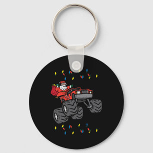 Weihnachts Weihnachtsmonster Truck Xmas Jungs Kind Schlüsselanhänger