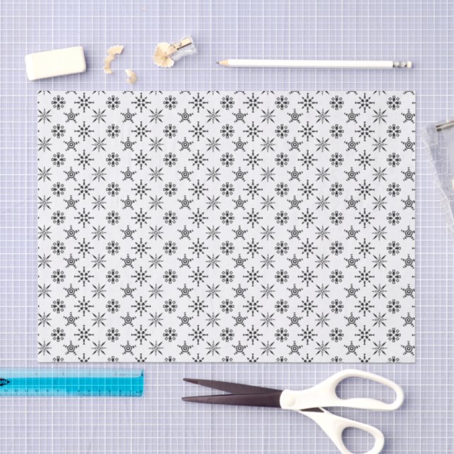 Weihnachts-Weihnachtsmuster Seidenpapier (Handwerk)