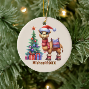 Weihnachts-Weihnachtsnachtsnachtsnachtsnachtsanfan Keramik Ornament