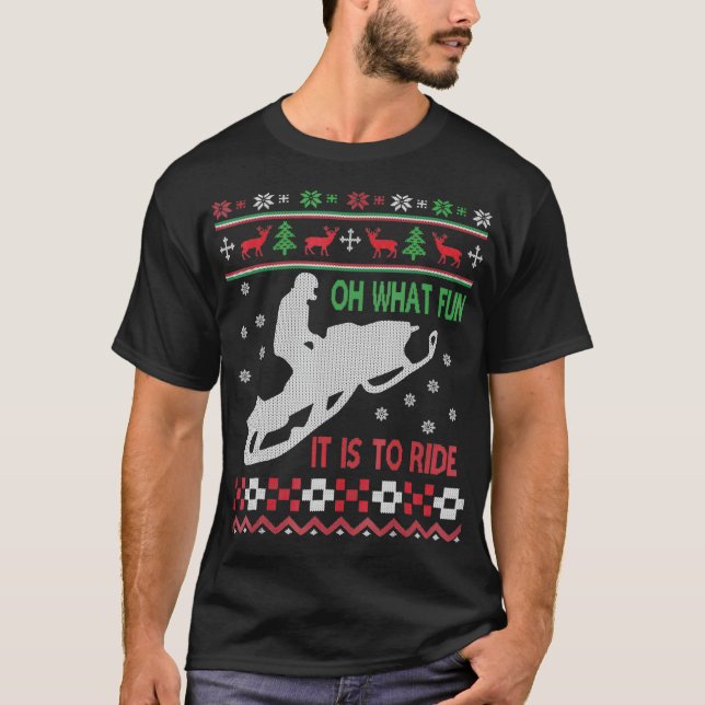 Weihnachts-Weihnachtspulli T-Shirt (Vorderseite)
