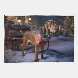 Weihnachts-Weihnachtssaison Geschirrtuch