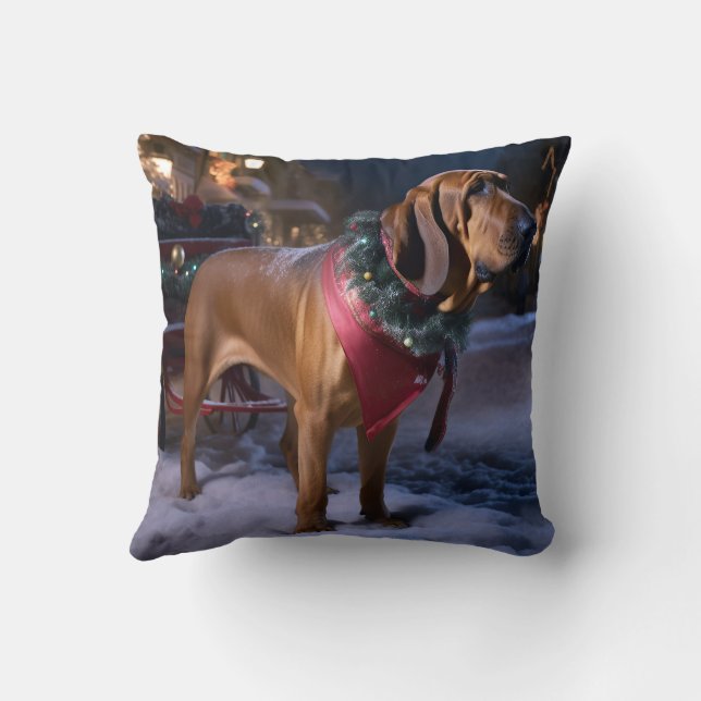 Weihnachts-Weihnachtssaison Kissen (Rückseite)
