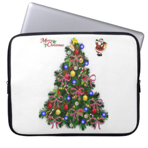 Weihnachts-Weihnachtsschläfchen, 15 Zoll, Santa Laptopschutzhülle
