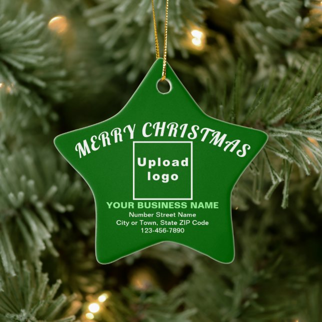 Weihnachts-Weihnachtsschmuck der Grünen Keramik Keramik Ornament (Baum)