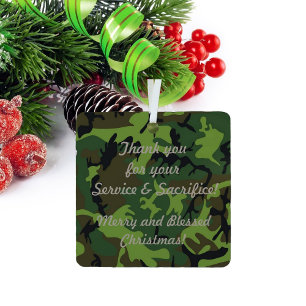 Weihnachts-Weihnachtsschmuck Ehrenpreis serviert Ornament Aus Metall