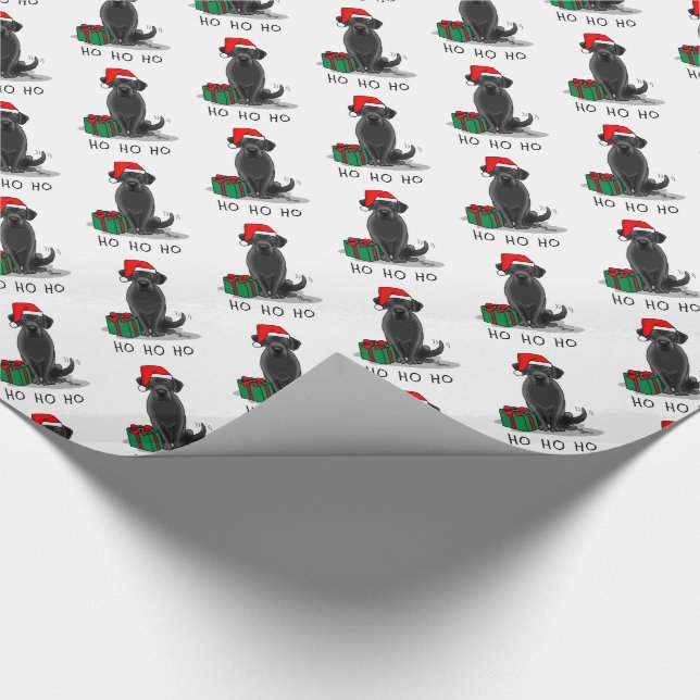 Weihnachts-Weihnachtsschmuck Niedlich Geschenkpapier (Ecke)
