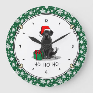 Weihnachts-Weihnachtsschmuck Niedlich Große Wanduhr