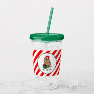 Weihnachts-Weihnachtsschmuck (Zimt) Niedlich Acryltrinkbecher