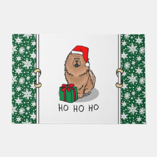 Weihnachts-Weihnachtsschmuck (Zimt) Niedlich Fußmatte