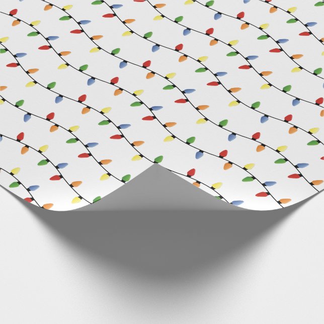 Weihnachts-Weihnachtsweihnachtsweih Geschenkpapier (Ecke)