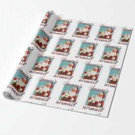 Weihnachts-Weihnachtswrapping Paper des Weihnachts Geschenkpapier