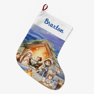 Weihnachts-Weihnachtszeit-Strumpf Großer Weihnachtsstrumpf