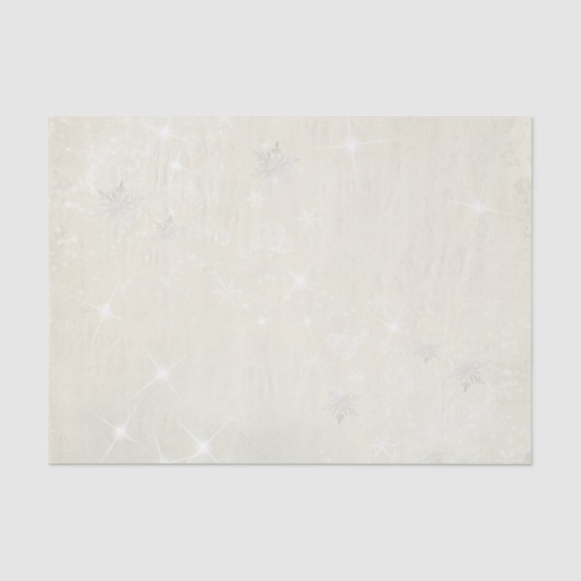 Weihnachts-Weihnachtszeitschrift Gewehrschneeflock Seidenpapier (Vorderseite)