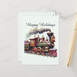Weihnachts-Weihnachtszuwachs Feiertagspostkarte