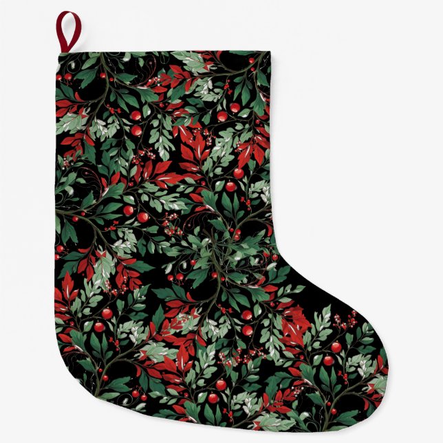 Weihnachts Welpe Strumpf Großer Weihnachtsstrumpf (Vorderseite)