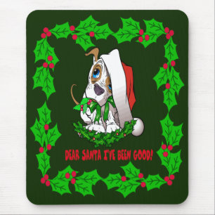 Weihnachts-Welpenmäuse-Pad Mousepad