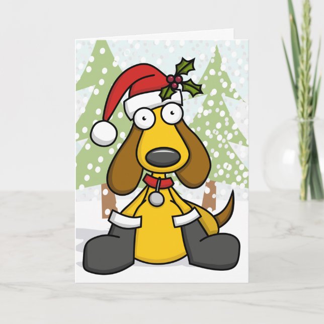 Weihnachts-Weltagskarte Karte (Vorderseite)