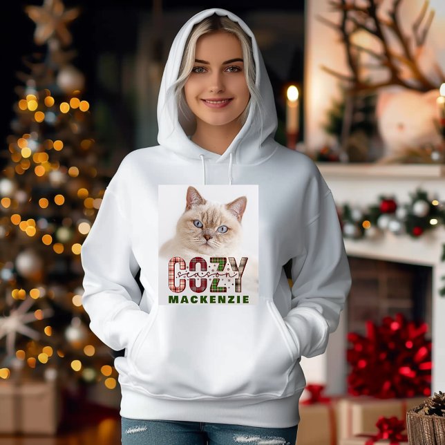 Weihnachts Winter Gemütliche Jahreszeit Kundenspez Sweatshirt (Von Creator hochgeladen)