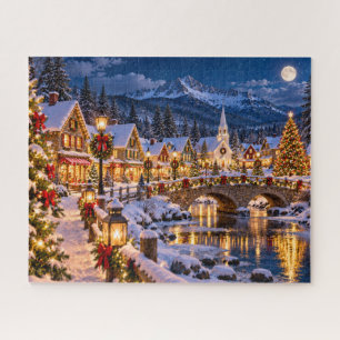Weihnachts-Winterdorf