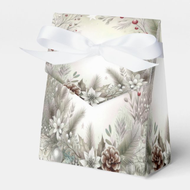 Weihnachts-Winterurlaub-Geschenkboxen Geschenkschachtel (Vorderseite)
