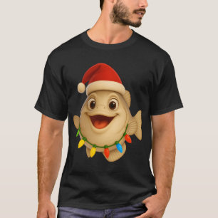 Weihnachts-Wittling-Fisch T-Shirt