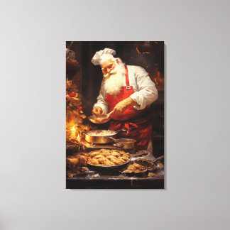 Weihnachts-Wohngestaltung Weihnachtsgebäck Leinwanddruck