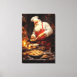 Weihnachts-Wohngestaltung Weihnachtsgebäck Leinwanddruck