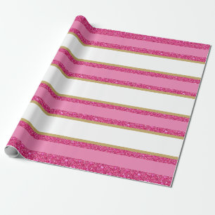 Weihnachts-Wrapping Papier-Imitat Glitzer gestrich Geschenkpapier