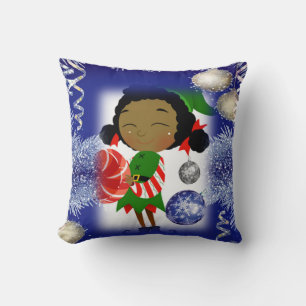 Weihnachts-Wurfkissen, Elf Kissen