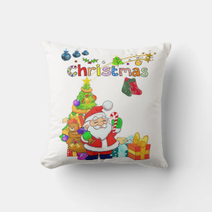 Weihnachts-Wurfkissen Santa Kissen