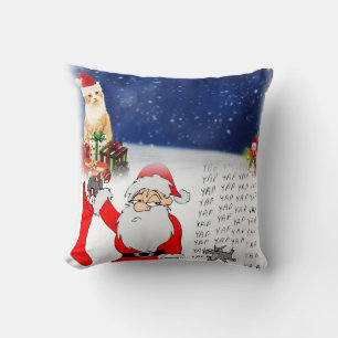 Weihnachts-Wurfkissen Santa Kissen