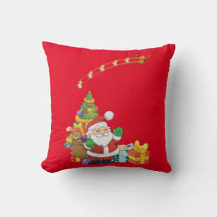 Weihnachts-Wurfkissen Santa Kissen