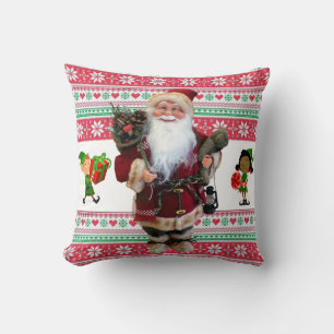 Weihnachts-Wurfkissen Santa Kissen